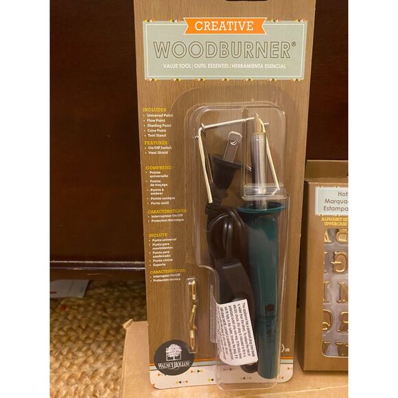 Wood Burner and Letter Set - Picture 2 of 5